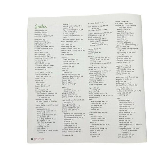 Get Hooked by Kim Werker Simples Steps to Crochet Cool Stuff Paperback Book - Picture 9 of 9